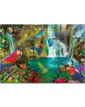 Puzzle Educa de 1000 piese -  Papagali tropicali - 2t