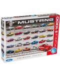 Puzzle Eurographics de 1000 piese – Dezvoltarea automobilelor Ford Mustang - 1t