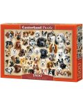 Puzzle Castorland de 1500 piese - Colaj cu câini - 1t