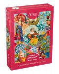 Puzzle Trefl din 500 de piese - Studii clasice colorate - 1t