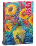 Puzzle Cherry Pazzi din 1000 de piese - Frumusețea florilor - 1t