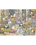 Puzzle Ravensburger din 500 de piese - Crazy Cats 12: Viața bună - 2t