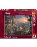 Puzzle Schmidt de 1000 piese - Lady and the Tramp - 1t