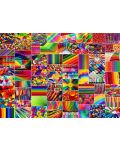 2000 piese Grafika Puzzle - Colaj de culori - 2t