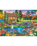 Puzzle Master Pieces de 1000 piese - Stoney Brook Cottage - 2t