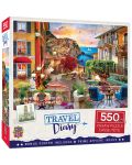Puzzle Master Pieces de 550 piese - Italian afternoon - 1t