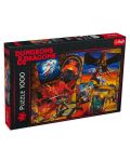 Puzzle Trefl din 1000 de piese - Originea Dungeons & Dragons - 1t