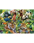 Puzzle Schmidt din 1500 de piese - Regatul colorat al animalelor - 2t
