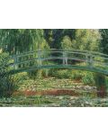 Puzzle Eurographics de 1000 piese – Pod japonez/Nuferi, Claude Monet - 2t