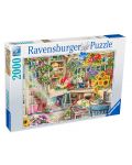 Puzzle Ravensburger de 2000 piese - Paradisul gradinii - 1t