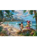 Puzzle Schmidt din 1000 de piese - Mini și Mickey în Hawaii - 2t