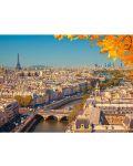 Puzzle Castorland 2000 Pieces - Parisul din perspectiva unei păsări  - 2t
