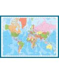 Puzzle Eurographics de 1000 piese - Harta moderna a lumii - 2t