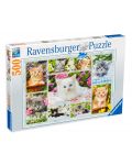 Puzzle Ravensburger  de 500 piese - Pisicute in cosuri - 1t