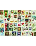 Puzzle Bluebird de 1000 piese - Christmas Stamps - 2t