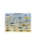 Puzzle Eurographics de 500 XXL piese - Military Helicopters - 2t