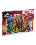Puzzle Clementoni din 180 piese - Jurassic World - 1t