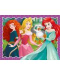 Puzzle de 24 de piese Ravensburger 4 în 1 - Disney Princesses II - 2t