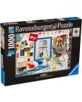 1000 piese puzzle Ravensburger - Mobilier - 1t