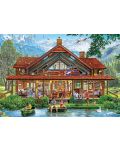 Puzzle Master Pieces de 1000 piese - Camping Lodge - 2t