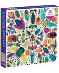 Puzzle Galison de 500 piese - Kaleido Beetles - 1t