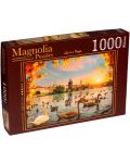 Magnolia Puzzle de 1000 de piese - Lebedele de lângă Podul Carol - 1t
