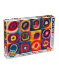 Puzzle 3D Eurographics din 300 de piese - Pătrate Colorate Experiment - 1t