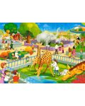 Castorland Puzzle de 60 de piese - În grădina zoologică - 2t
