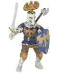 Figurina Papo The Medieval Era – Cavalerul Corbului Albastru - 1t