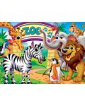 Puzzle Master Pieces de 100piese - Zoo Animals - 2t