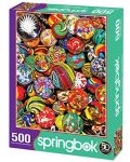 Puzzle Springbok de 500 piese - Marble Madness - 1t