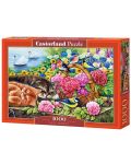 Castorland 1000 piese puzzle - Pisicuță în grădină - 1t