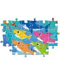 Puzzle Clementoni de 3 x 48 piese - Baby Shark - 5t