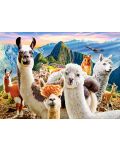 Castorland Puzzle de 200 de piese - Llama Selfie  - 2t