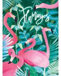 Puzzle Clementoni de 500 piese - Fantastic Animals Flamingos - 2t