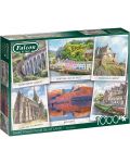 Puzzle Falcon de 1000 piese -Greetings from Scotland - 1t
