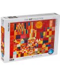 Puzzle Eurographics de 1000 piese – Castel si Soare, Paul Klee - 1t