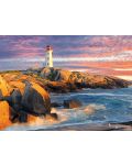 Puzzle Eurographics de 1000 piese - Peggy’s Cove Lighthouse, Nova Scotia - 2t