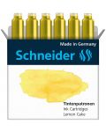 Penițe de stilou Schneider - Lemon, 6 bucăți - 1t
