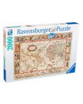 Puzzle Ravensburger de 2000 piese - Harta veche a lumii din 1650 - 1t