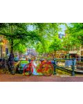 Puzzle Bluebird de 1000 piese - The Red Bike in Amsterdam - 2t