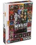 Puzzle Eurographics de 1000 piese - Kiss, coperte de  album - 1t