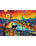 Puzzle Trefl 1000 piese - Pisica la Paris  - 2t