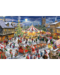 Puzzle Falcon din 2 x 1000 piese - The Christmas Carousel - 2t