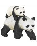 Figurina Papo Wild Animal Kingdom – Panda cu puiul ei - 1t