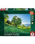 Puzzle Schmidt din 1000 de piese - St. Gallen, Elveția - 1t