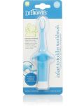 Dr. Brown`s First Toothbrush - Albastru - 2t
