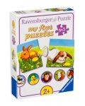 Puzzle Ravensburger din 9 x 2 piese - Animalute - 1t