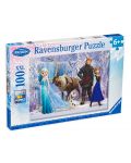 Puzzle Ravensburger de 100 XXL piese - Disney - Regatul de gheata - 1t