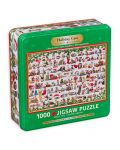 Eurographics Puzzle metalic de 1000 de piese - Pisicuțe de Crăciun - 1t